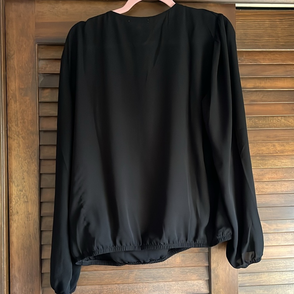 Nine Britton Black Blouse - Picture 3 of 3